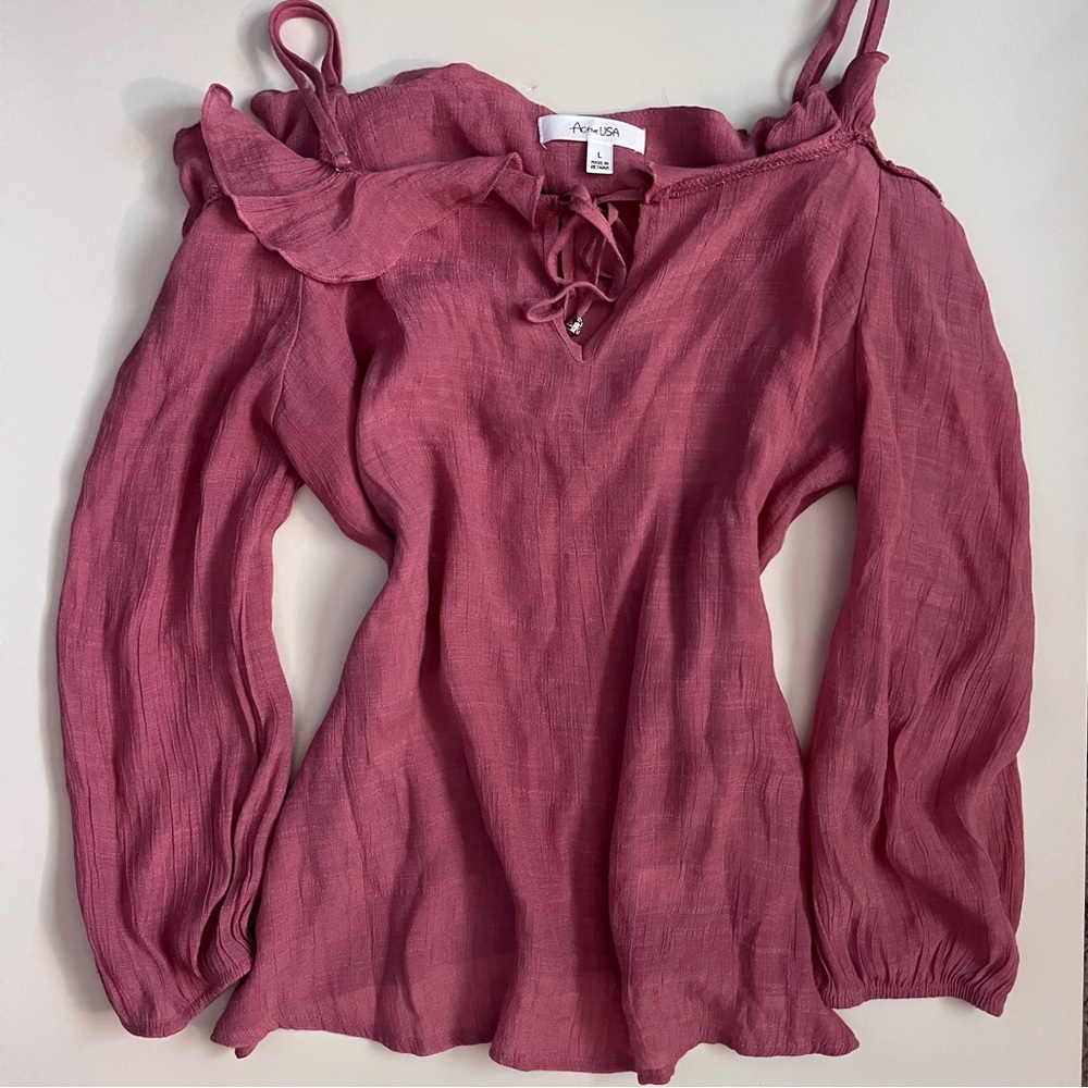 Active USA Rose Blouse